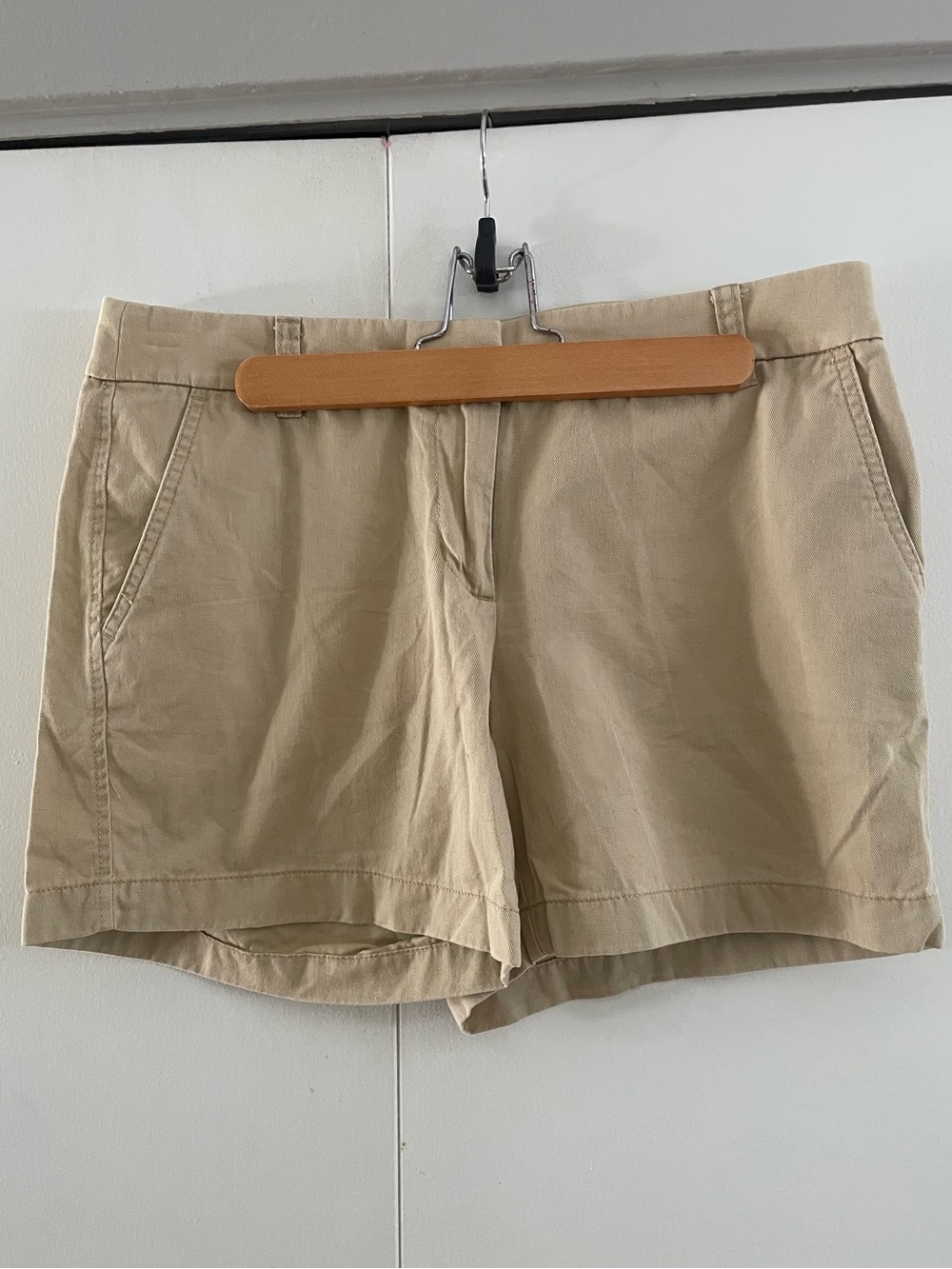 J. Crew Classic Cotton Khaki Shorts